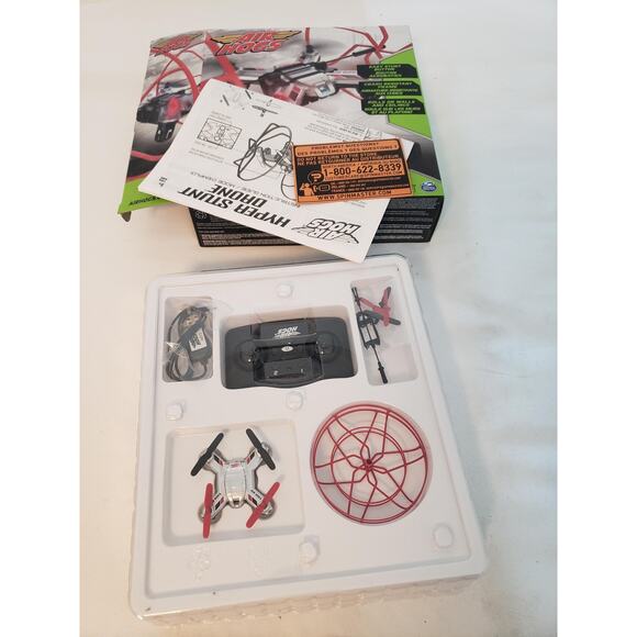 NEW Air Hogs Hyper Stunt Drone Unstoppable Micro RC Toy 8+ Set NRFB NIB Gift - Picture 5 of 5
